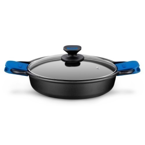 CACEROLA BAJA MONIX SOLID 24CMS ASAS SILICONA